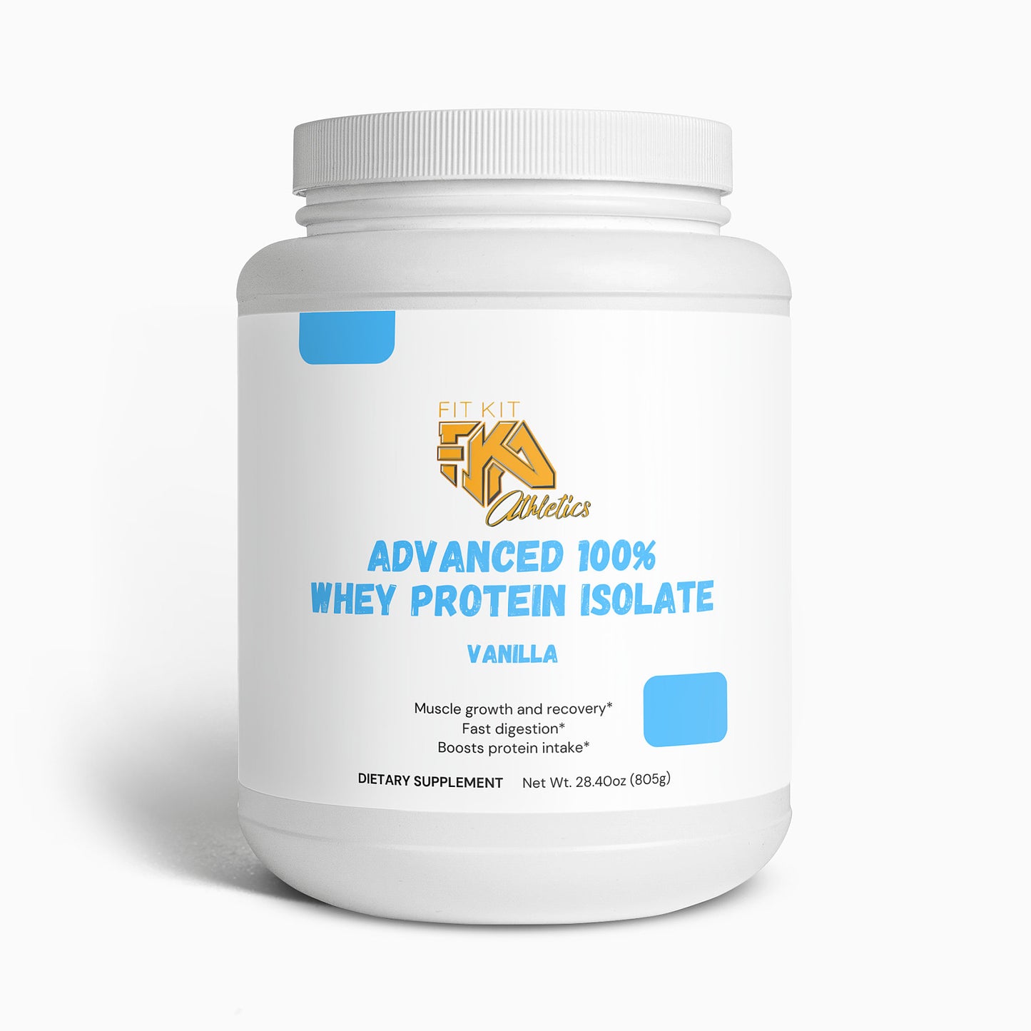Advanced 100% Whey Protein Isolate (Vanilla)