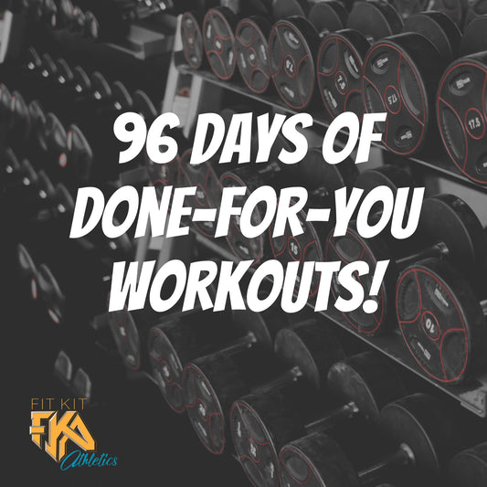 SIMPLE, NOT EASY; 96 Days of Simple Workouts