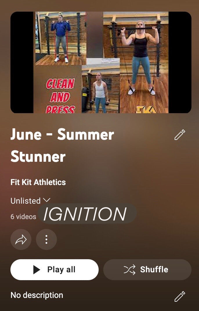 June (1 of 2) - "Summer Stunner" by FIT KIT ATHLETICS